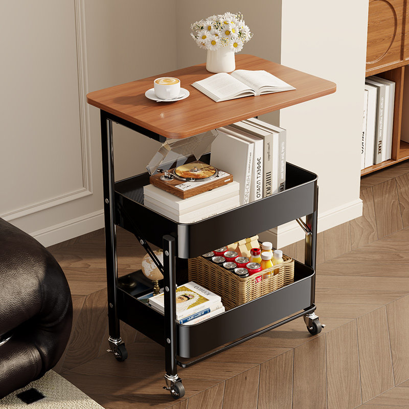 可移动折叠推车置物架