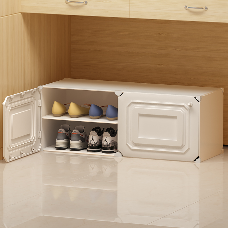 簡易鞋盒防塵家用臥室鞋架子