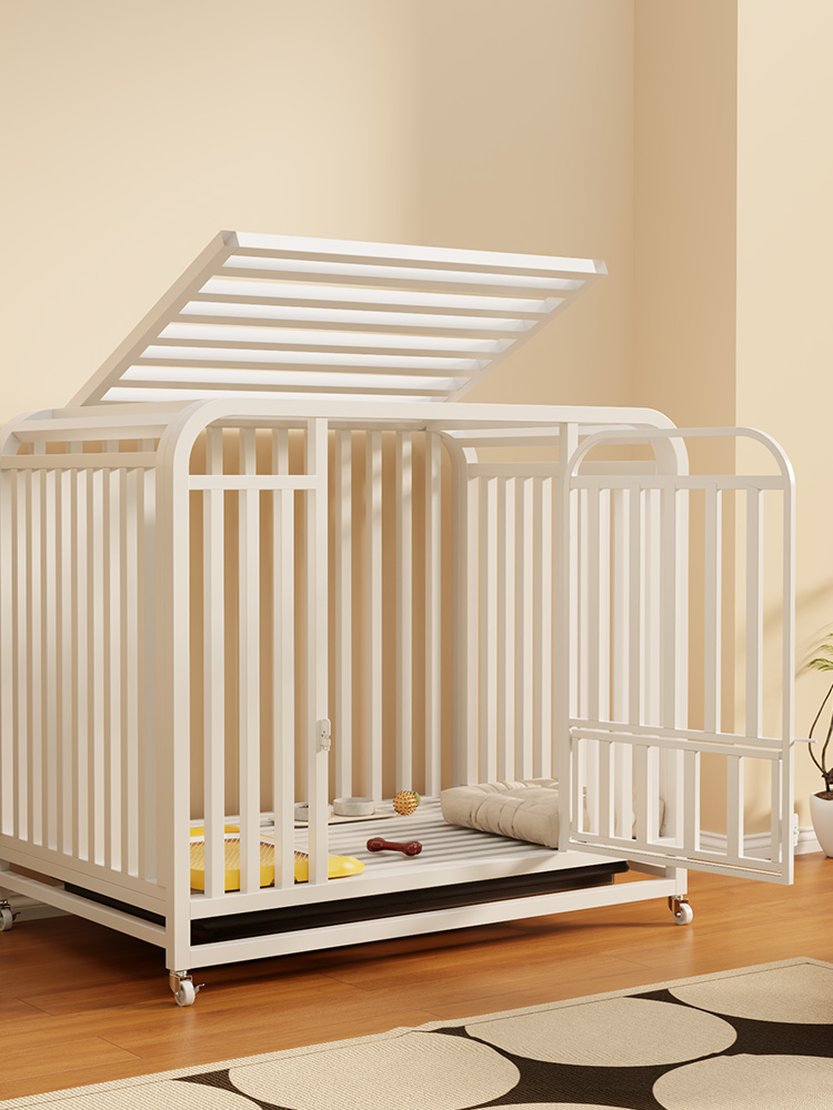 狗笼子大中小型犬室内养狗专用带厕所一体式金毛柯基宠物围栏猫窝