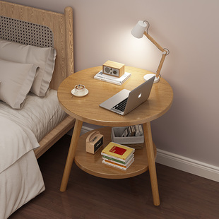 床头柜卧室床边小桌子简易置物架现代简约小户型茶几出租房用边几
