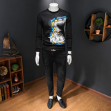 2024秋季新品男士圆领卫衣D260-2086P105，男装卫衣，电商D260