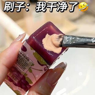 粉扑化妆刷清洁皂清洁神器便携旅行洗手香皂片去污随身洗手片迷你