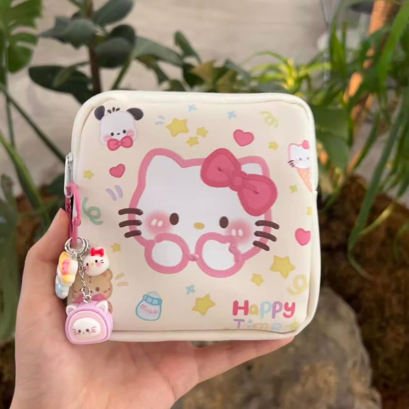 卡通卫生巾姨妈巾收纳包月事小包小巧便携可爱少女帆布包眼罩,收纳整理,卫生巾收纳包,淘宝优惠券,粉丝福利购,淘宝优惠卷