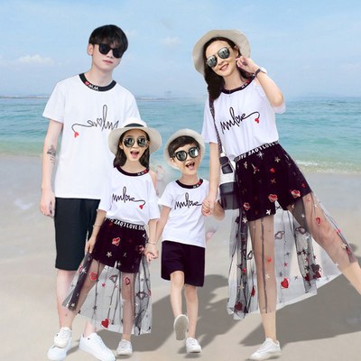 炸街亲子装母子洋气套装新款夏天