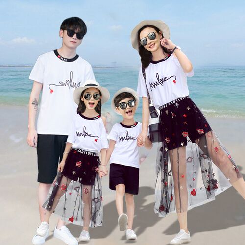 炸街亲子装母子洋气套装新款夏天