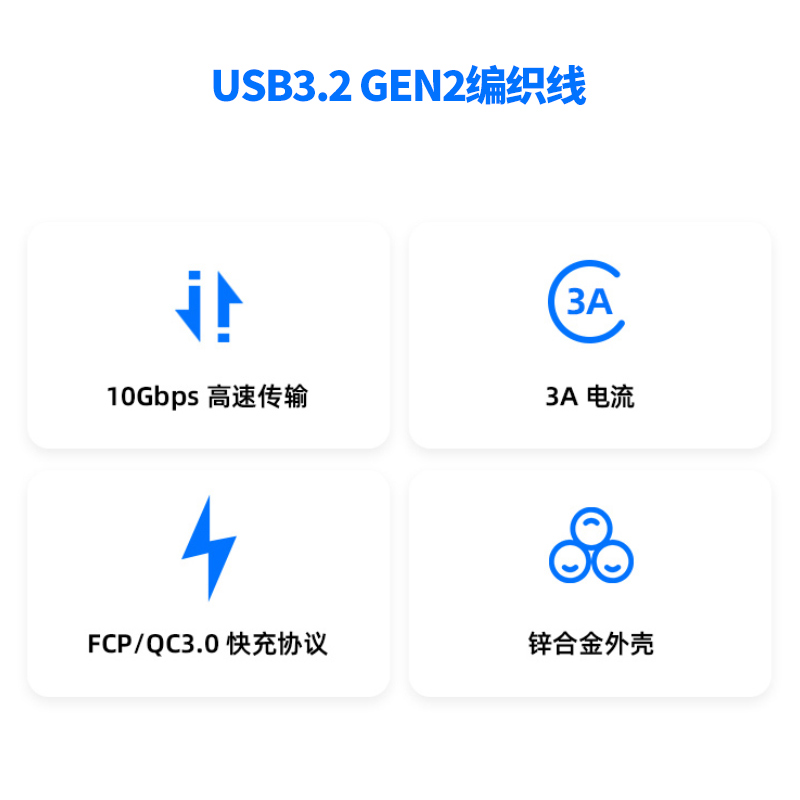 usb3.2移动硬盘数据线typec转usb3.0充电线gen2高速3.1微软10G盒C