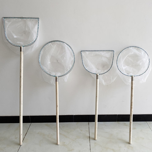 河道水藻泡沫边框防磨实木捞网