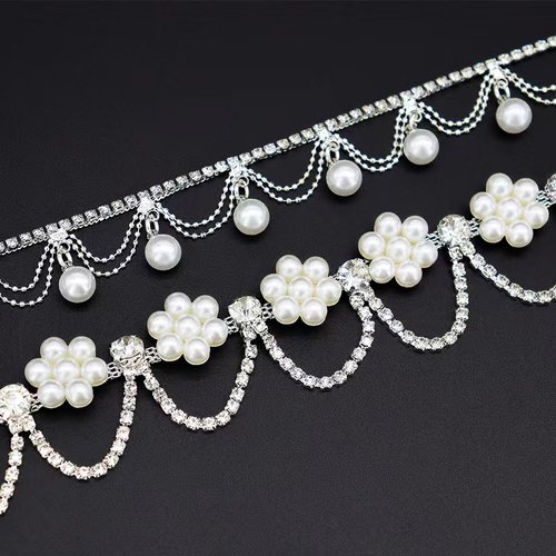 珍珠流苏diy服装装饰配件