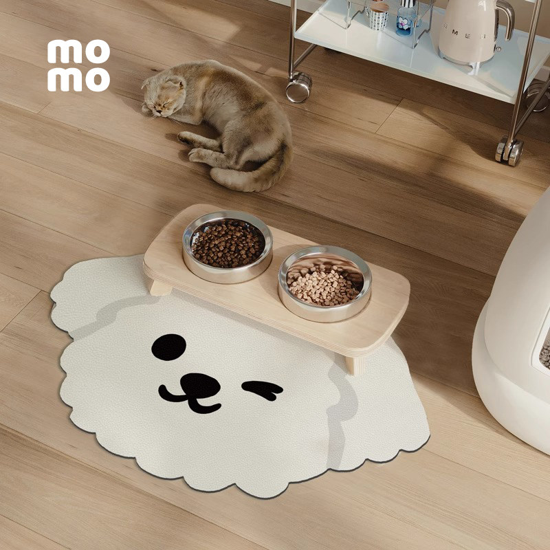 狗狗猫咪异形大号宠物餐垫饭盆碗耐脏防溅防漏可爱易清洁防滑图片