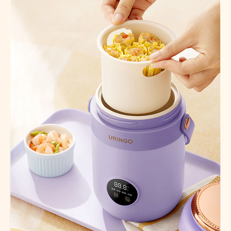 七彩叮当电炖锅家用小型多功能便携电炖盅炖煮锅煲汤熬粥煮粥神器