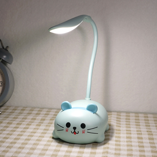 卡通儿童小台灯 便携书桌摆件LED照明灯写字看书急用灯节日礼物