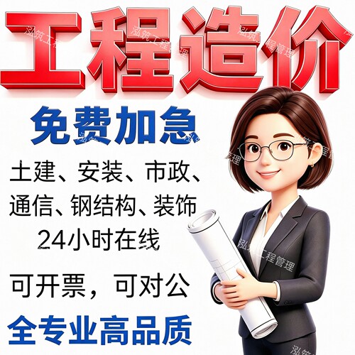 工程造价清单组价预算报价结算审