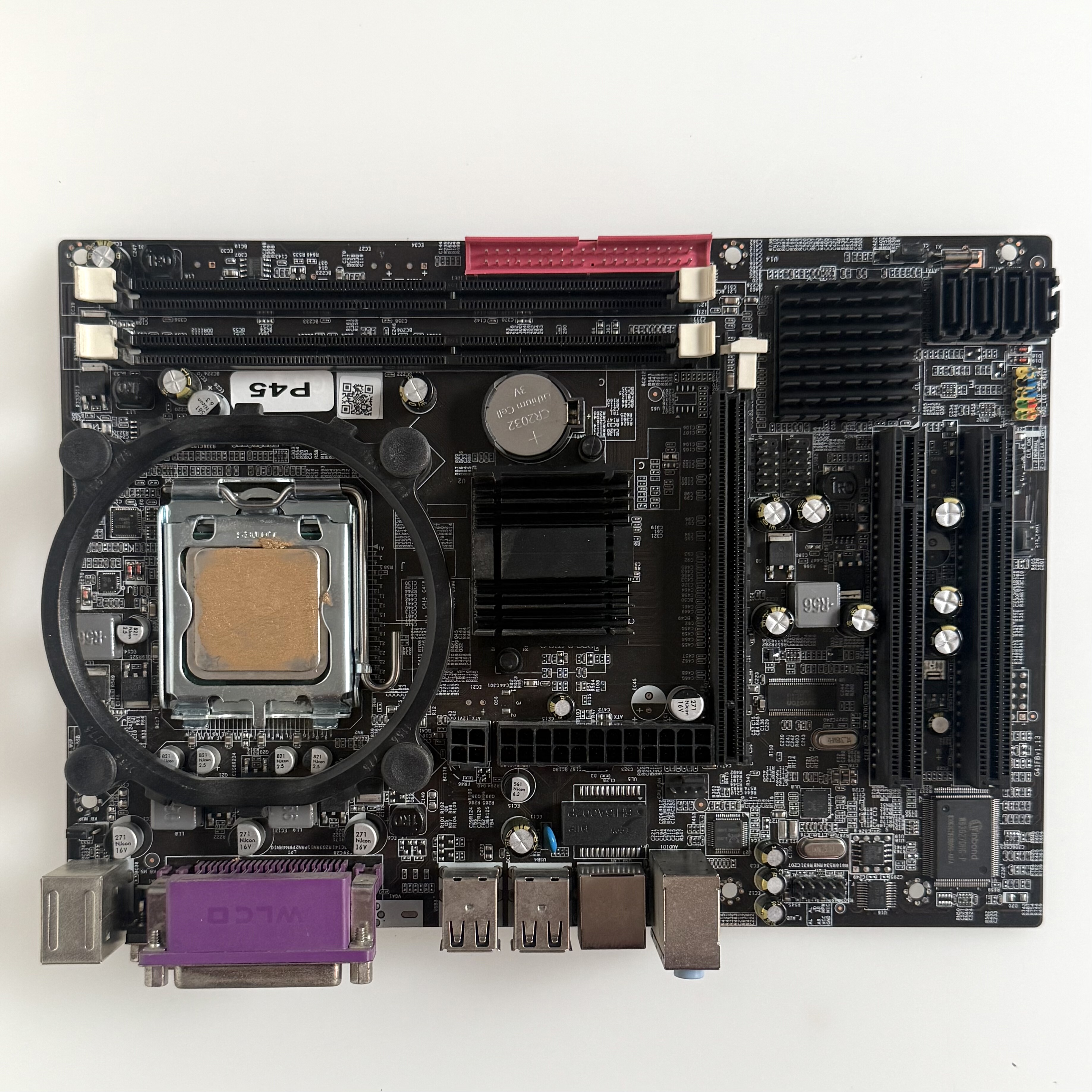 华硕 G41MT-S2PTP5G41T-M 七彩虹G41771G31 P45 771 G41 实物图