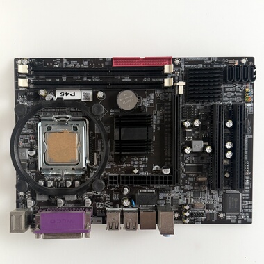 华硕 G41MT-S2PTP5G41T-M 七彩虹G41771G31 P45 771 G41 实物图