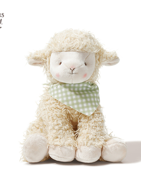 海湾兔Bunnies 可爱棉花绒小羊玩偶安抚抱睡毛绒公仔男女生日礼物