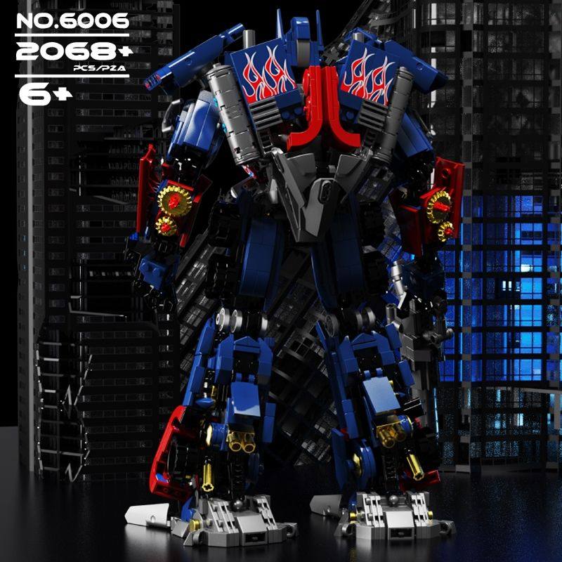 QINGTIANZHU BUMBLEBEE 변형 자동차 로봇 어린이 조립 중국어 빌딩 블록 소년 장난감 선물 모델