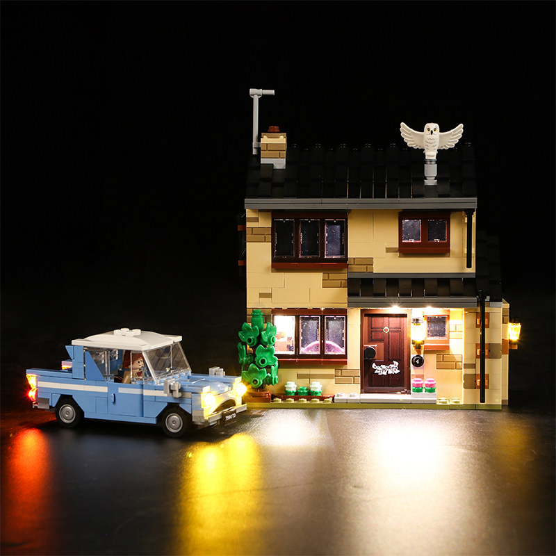 해리 포터 시리즈 PRIVET DRIVE NO. 4 75968 어린이 교육 조립 중국어 빌딩 블록 장난감 선물 80002