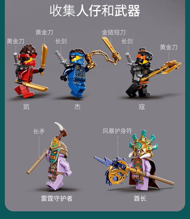 중국 빌딩 블록 NINJAGO GUARDIAN VILLAGE 71747 소년 조립 장난감 어린이 선물 60039