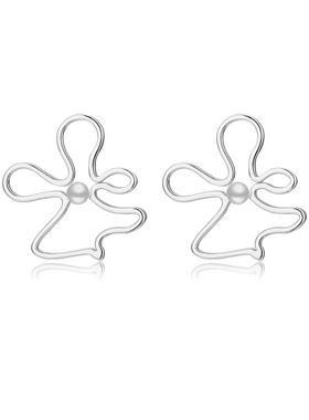 conceptofskin肌理概念 轮回系列 原创极简设计耳饰耳钉 | 单花