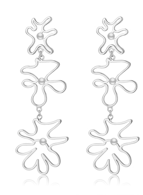 conceptofskin肌理概念 轮回系列 原创极简设计耳饰耳钉 | 三花