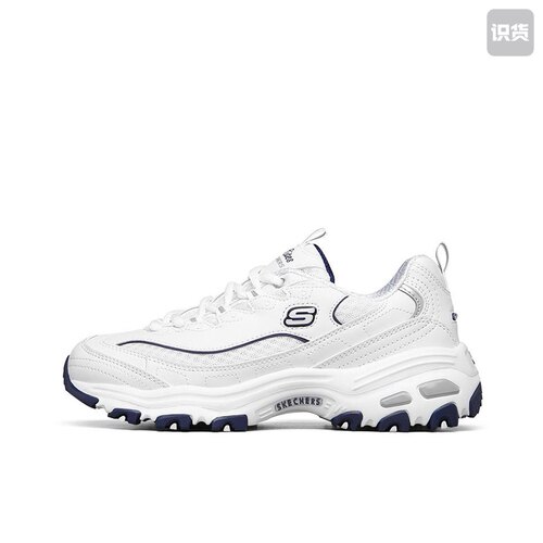 Skechers斯凯奇秋季小白熊复古老爹鞋运动厚底增高休闲鞋