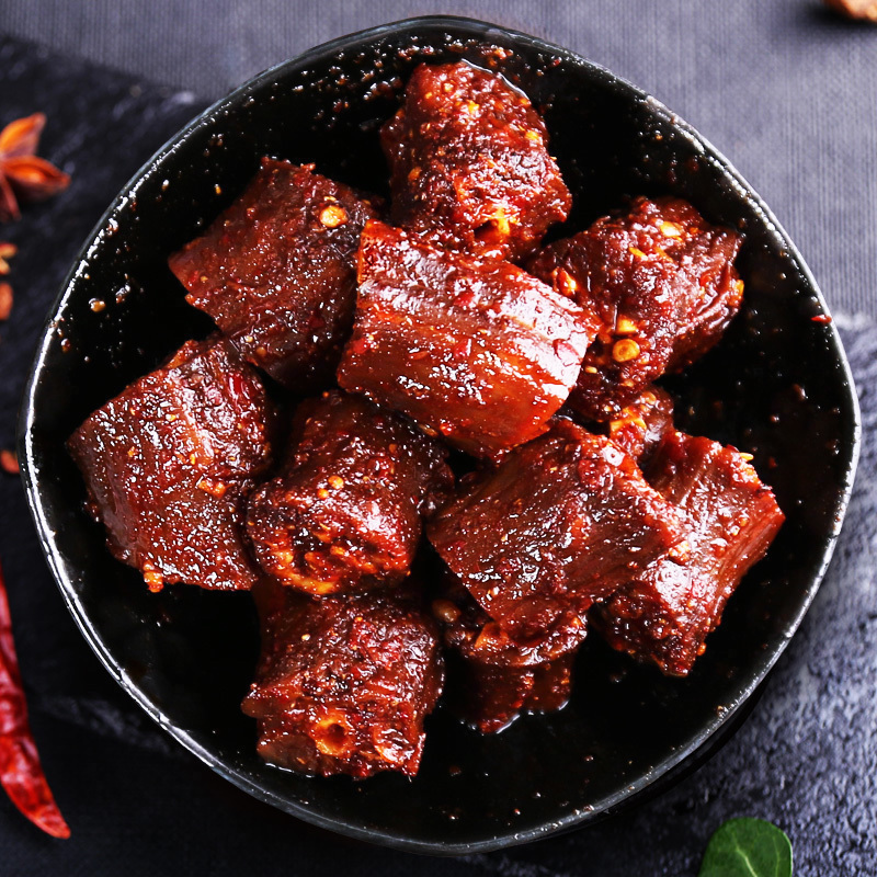 麻辣鸭脖子500g办公室休闲零食独立小包装卤味鸭肉类熟食香辣小吃