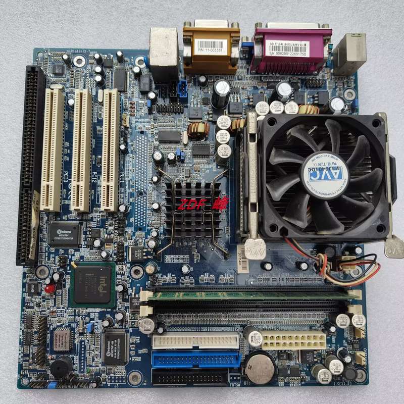QDI I845GL P7LI -A MS-6555带ISA槽台式电脑工控线切割主板议价