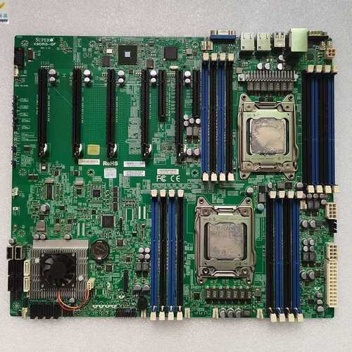 正品 X9DRG-QF X79 双路服务器主板 支持E5 2600系列 送U议价