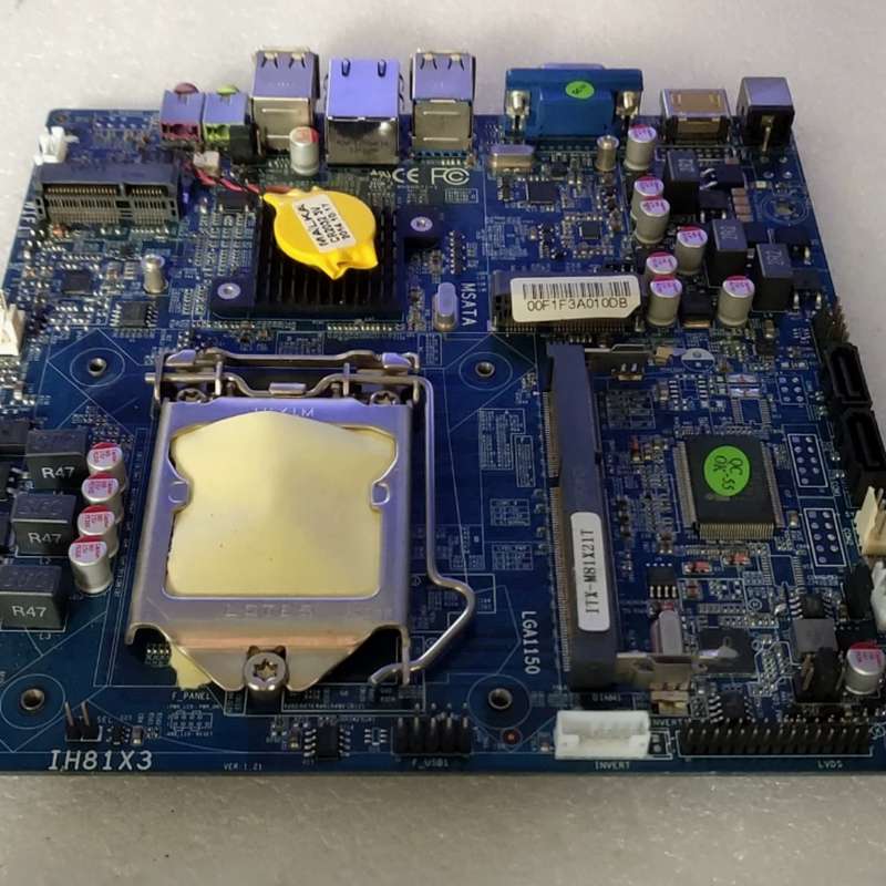 迷你一体机主板IH81X3 ITX-M81X21T DDR3内存 1150接口 H81集成板图片