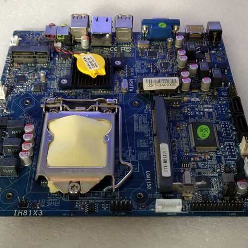 迷你一体机主板IH81X3 ITX-M81X21T DDR3内存 1150接口 H81集成板