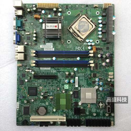 X7SB3-N1015 1.02版本 服务器主板 LGA775 主板 DDR2 送CPU议价