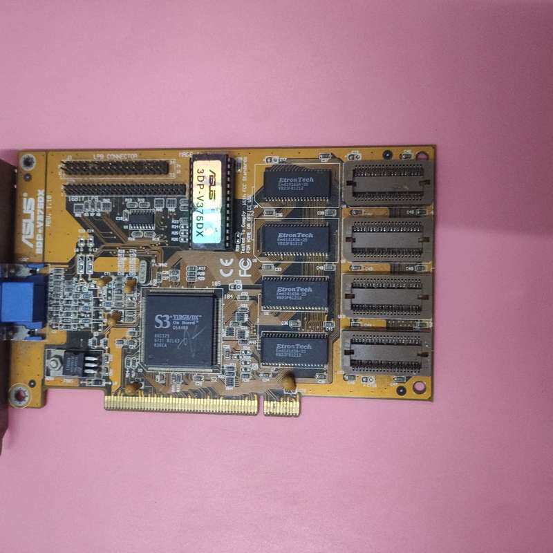 S3 PCI老显卡3DP-V3其它元器件
