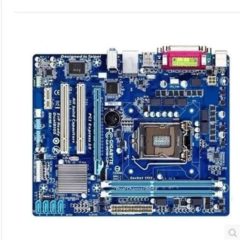 技/嘉H61 GA-H61M-S2P 1155针 H61主板 DDR3内存 秒B75议价