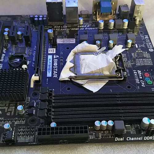 映泰Hi-Fi B85S3+ DDR31150接口B85全固态集成板混发各通用板议价