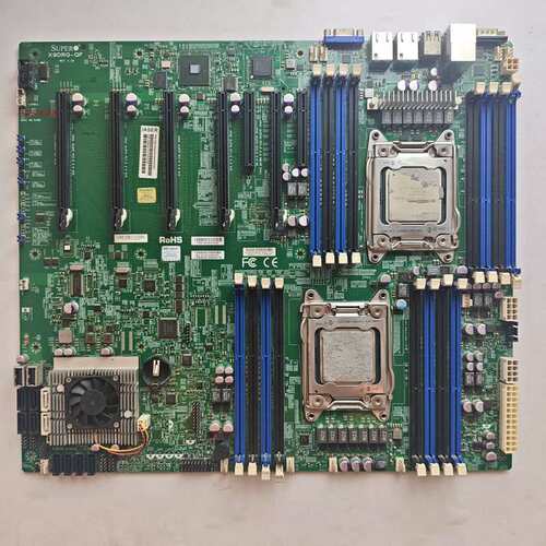 X9DRG-QF X79双路服务器主板E5 2600系列  实物拍摄议价