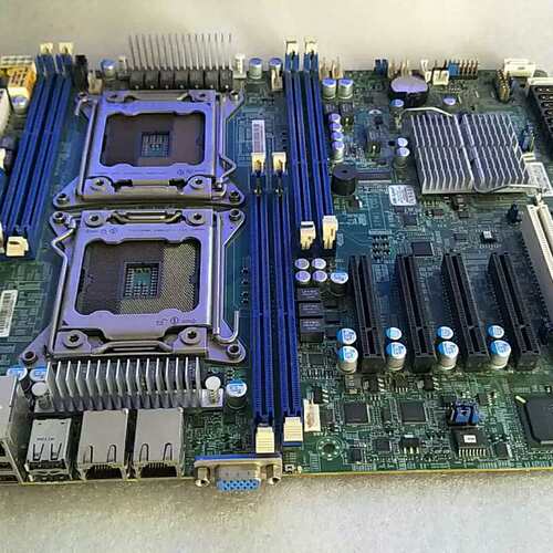 双路双千兆服务器主板X9DRL-iF LGA2011接口CPU 8根内存插槽议价