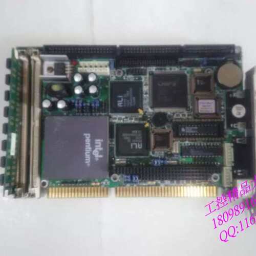 台湾 486 586 工业主板 V2.4 集成CPU 送内存条议价
