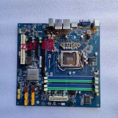 MS206AM REV:1.2 设备工控机电脑主板双网口实物拍摄议价