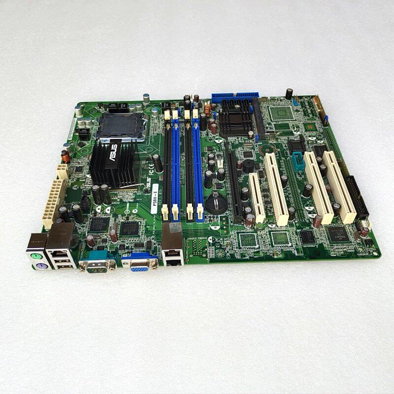 P5BV-E 775针服务器主板双千兆网卡DDR2海蜘蛛软路由议价