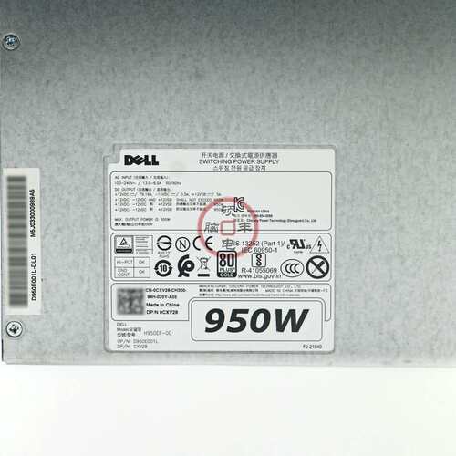 Precision T5820 T7820电源 CXV28 AC950EF H950EF-00议价