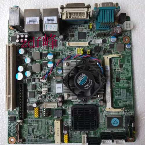 AIMB-213/D REV.A1 D525集成CPU台式工控迷你主板双网口 议价