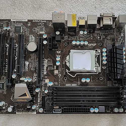 华擎Z77 Pro4 DDR3 1155接口Z77全固态大板 双显卡槽 带HDMI DVI