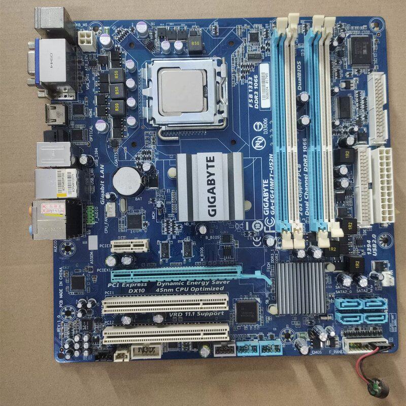 G41主板GA-E41MFT-US2H 775针DDR3内存槽4条议价