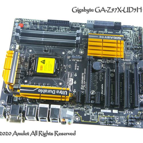 / GA-Z97X-UD5H，1150 Z97带M.2，国行码ATX豪华大板议价