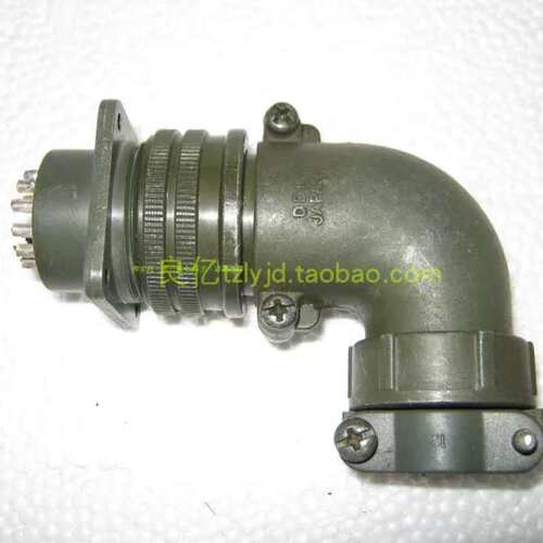 DDK 弯头17芯 MS3106B20-29S 航空插座 航空连接器 镀银议价