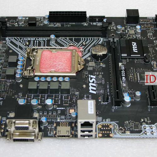微星 H110M ECO-S01 LGA1151 DDR4 B150 工控主板 H110 主板议价
