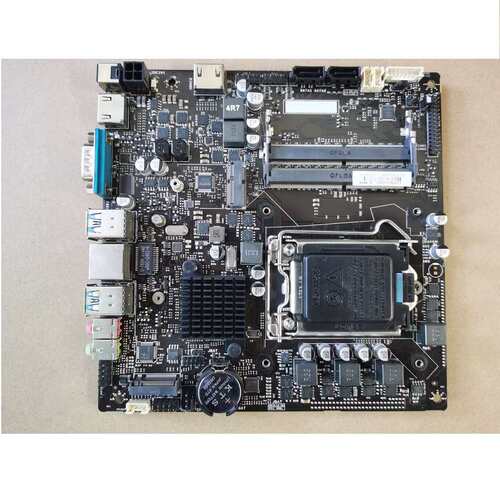 杰微 JW H410i B460Ii 一体机电脑主板 ITX迷你主机板十代LGA1200