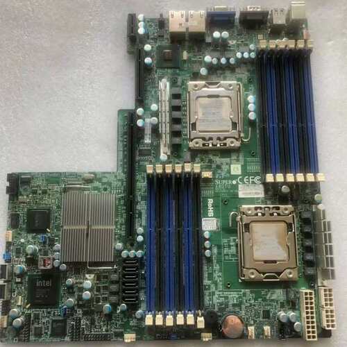 X8TU REV;2.01服务器主板1366针双路S5520芯片组议价