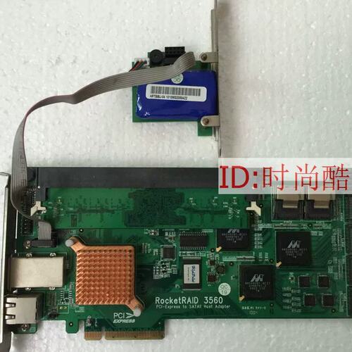 火箭Higoint RocketRAID 3560LF PCI-E 6口拖 2SAS卡议价