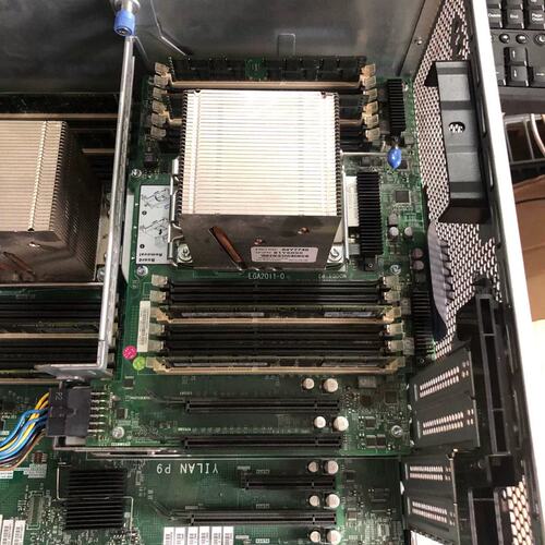 测试好， X3500 M4 CPU/内存扩展板 00W2269 可以上V2CPU议价